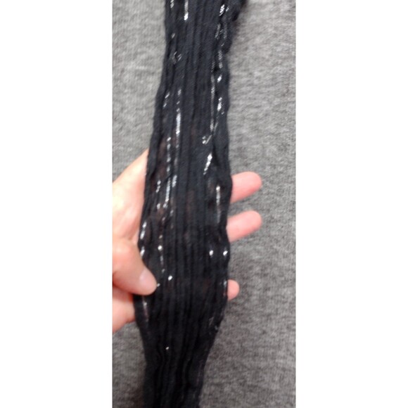 Womens Scarve Wraps Belt Sash Lot of 6 Floral Solid Tassels Hearts Metalic Sheer - Picture 4 of 12